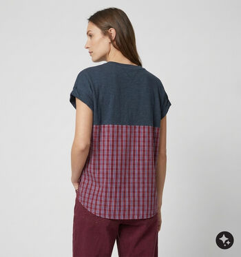 Ador&eacute; T-shirts Blauw