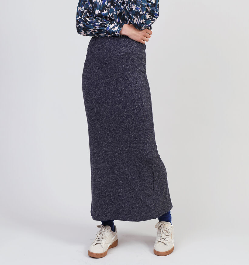 Pieces Lina Blauwe Lange rok voor dames (342969)