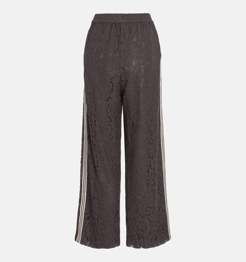 Vila Oline Lace Pantalon en Marron fonc&eacute; pour femmes (382223)