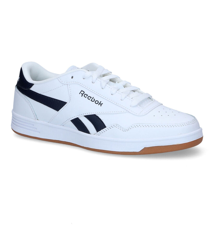 Reebok Royal Techqu Baskets en Blanc pour hommes (324814) - pour semelles orthopédiques