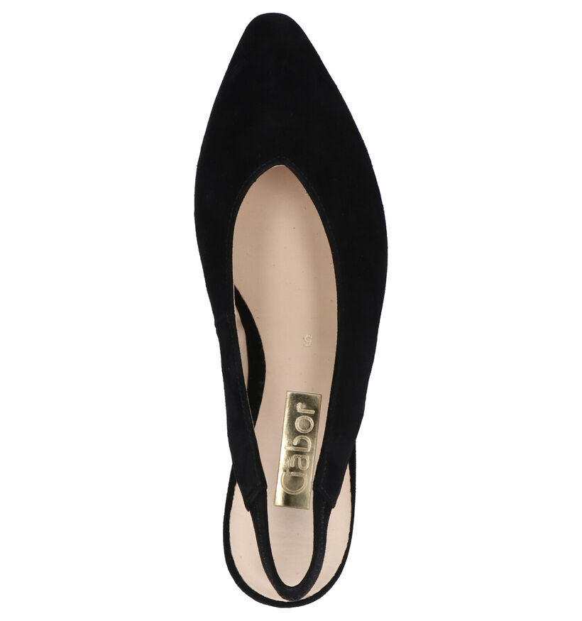 Gabor Blauwe Pumps in daim (271702)