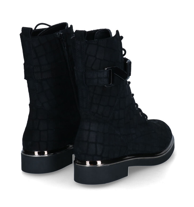 Nathan-Baume Bottines à lacets en Cognac en daim (315968)