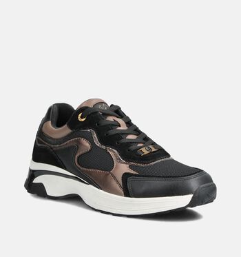 Mexx Baskets Noir/Beige/Marron