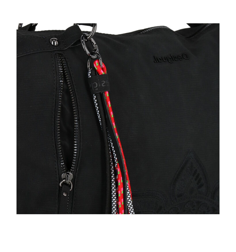 Desigual Aquiles Libia Sac à main en Noir en simili cuir (299692)