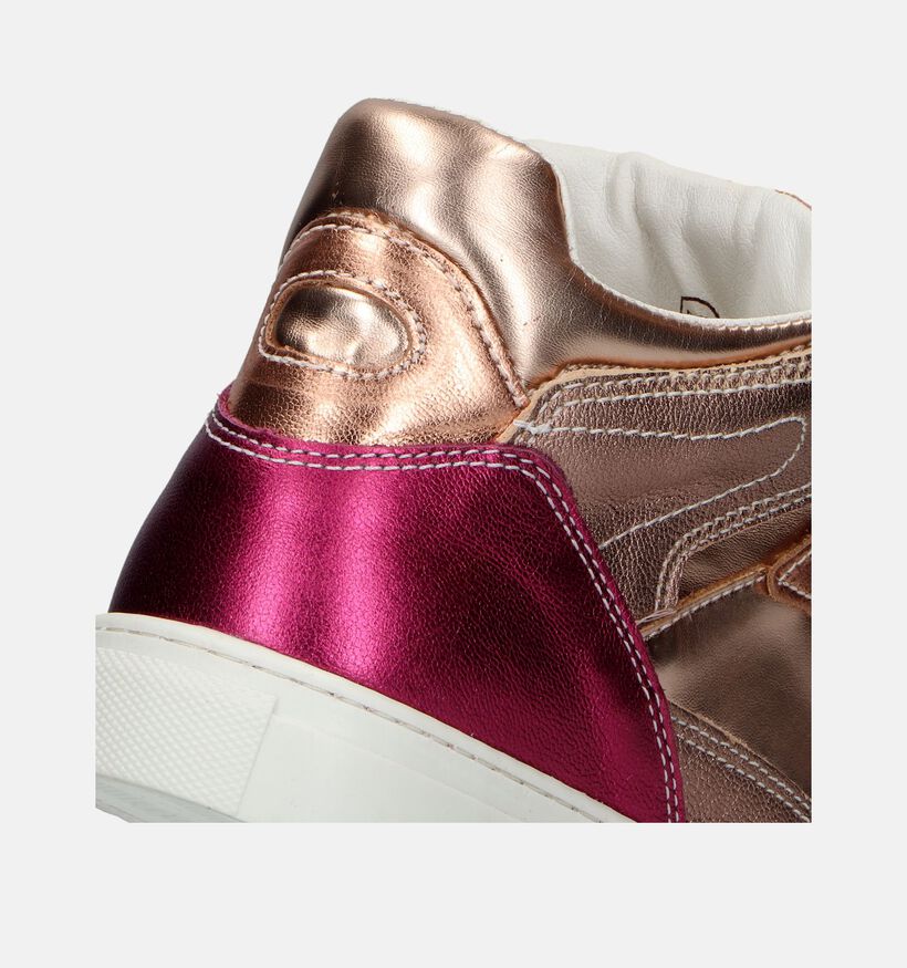 CKS Charlaine Rose gold Hoge sneakers voor meisjes (339760)