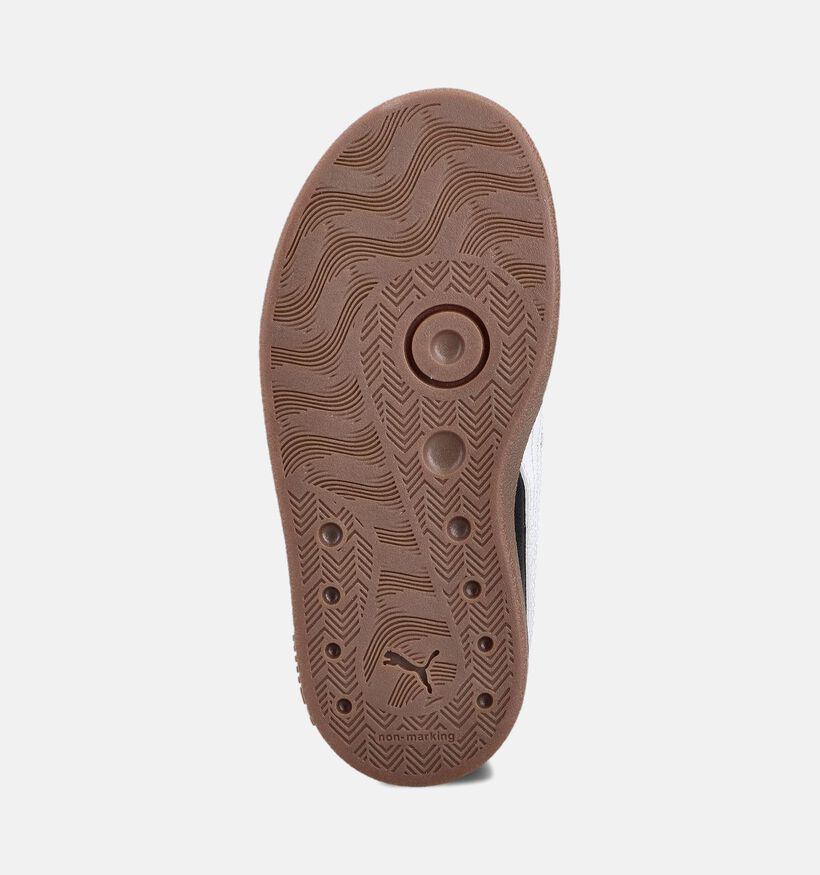 Puma Club II Era Zwarte Sneakers voor jongens, meisjes (359285) - geschikt voor steunzolen