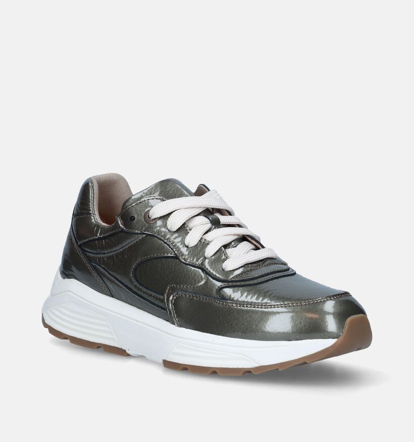 Xsensible Ponte Vecchio Baskets en Vert kaki pour femmes (348459) - pour semelles orthopédiques