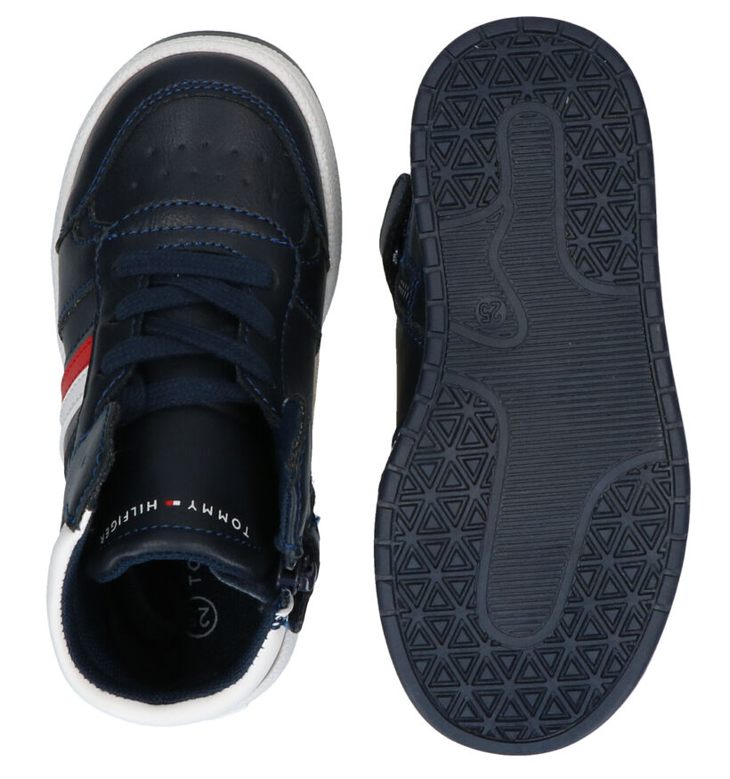 Tommy Hilfiger Chaussures hautes en Bleu foncé en simili cuir (279917)