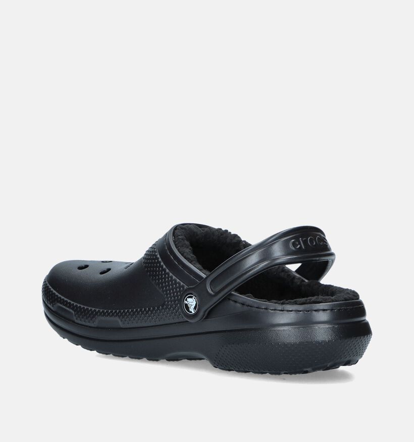 Crocs Classic All Lined Nu-pieds en Noir pour hommes (347562)