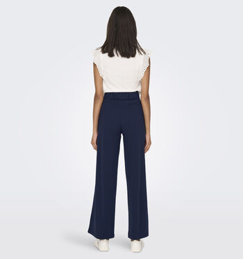 JDY Pantalons Bleu/Bordeaux/Vert