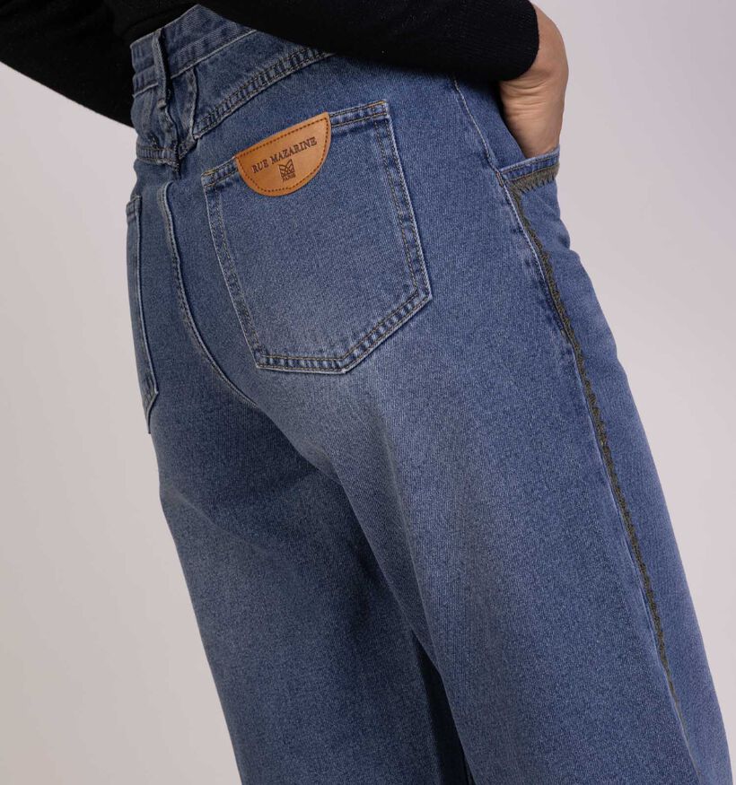 Rue Mazarine Joely Cropped Jeans en Bleu pour femmes (365516)