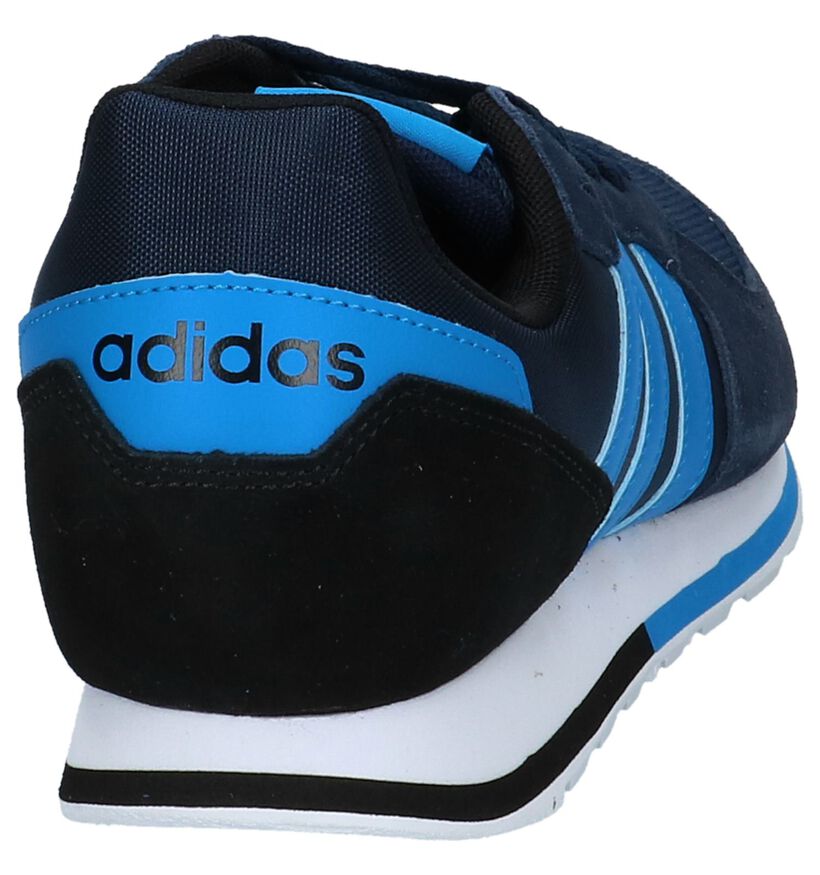 Blauwe Lage Sportieve Sneakers adidas, , pdp