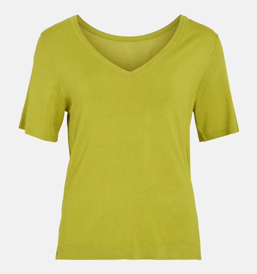 Vila Wennie Groen Knit T-shirt voor dames (353017)