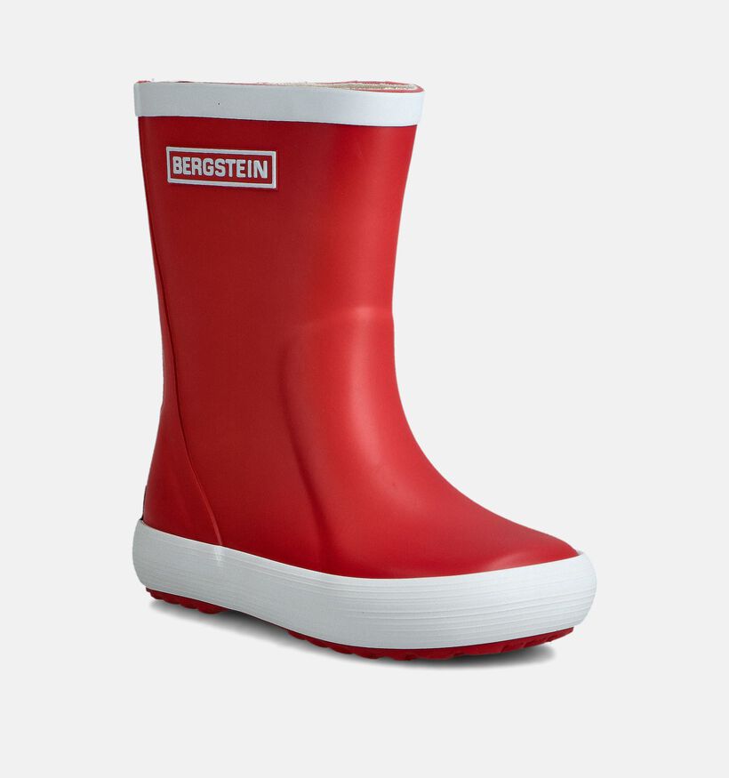 Bergstein Rainboot Rode Regenlaarzen voor meisjes, jongens (180421) - geschikt voor steunzolen