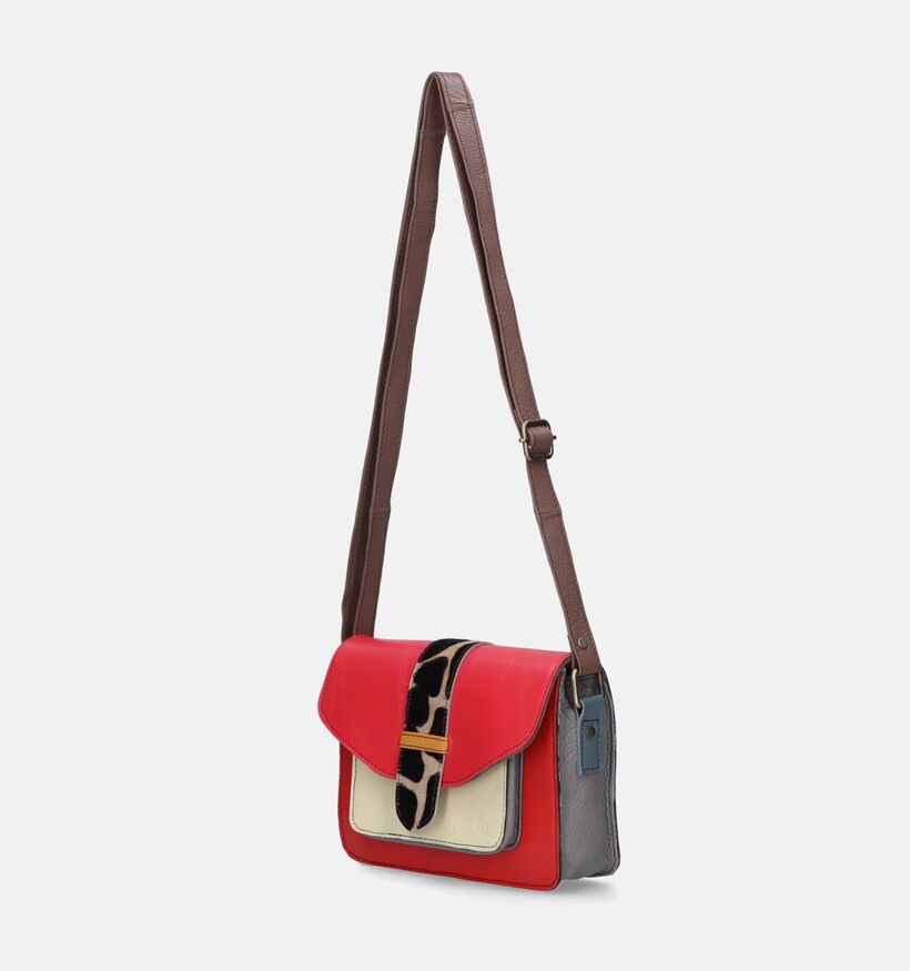 Soruka Grace Loop Reversible Basic Rode Crossbody Tas voor dames (342292)