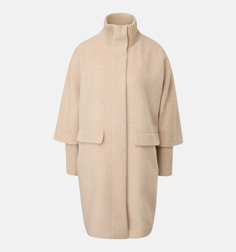 comma Manteau mi-long en Beige pour femmes (332030)