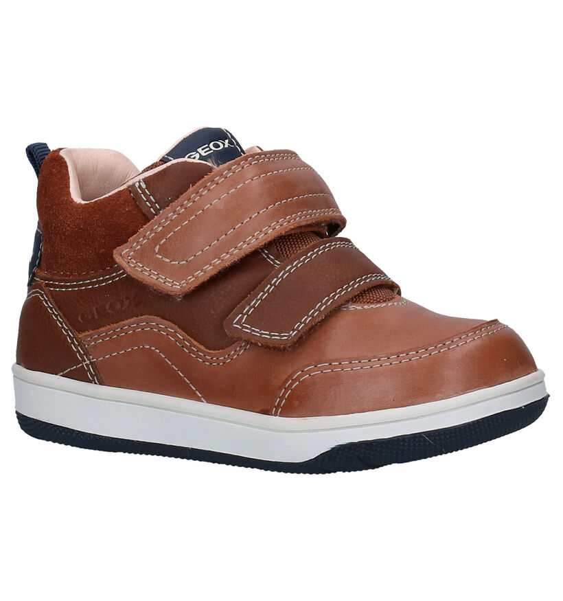 Geox Cognac Bottines in kunstleer (278316)