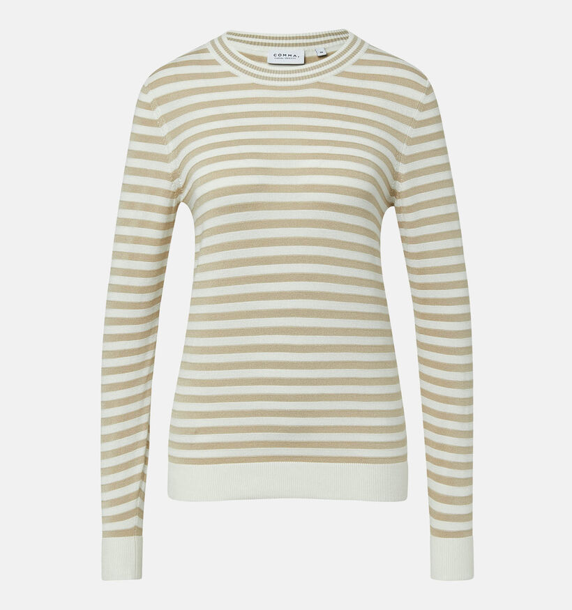 comma casual identity Beige Trui voor dames (364860)
