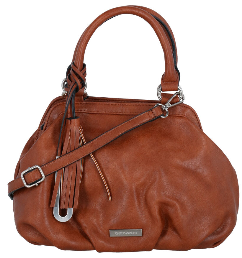 Emily & Noah Bruine Crossbody Tas in kunstleer (282190)