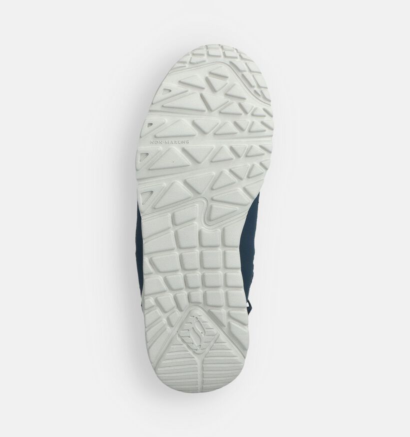 Skechers Uno Lite Blauwe Hoge Sneakers voor jongens, meisjes (361092)