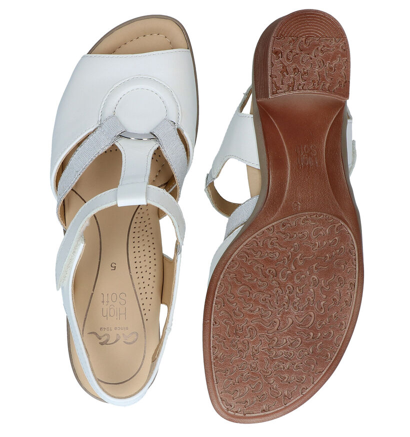 Ara Lugano Sandales en Blanc en cuir (288979)