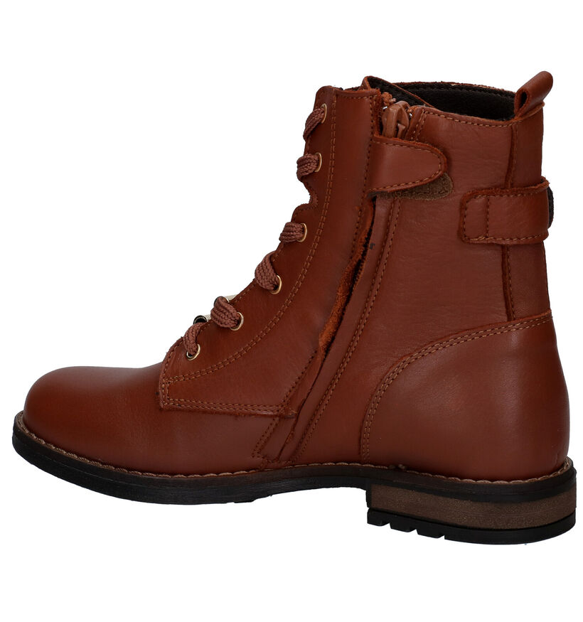 Kipling Figino Bottines en Cognac en cuir (298566)