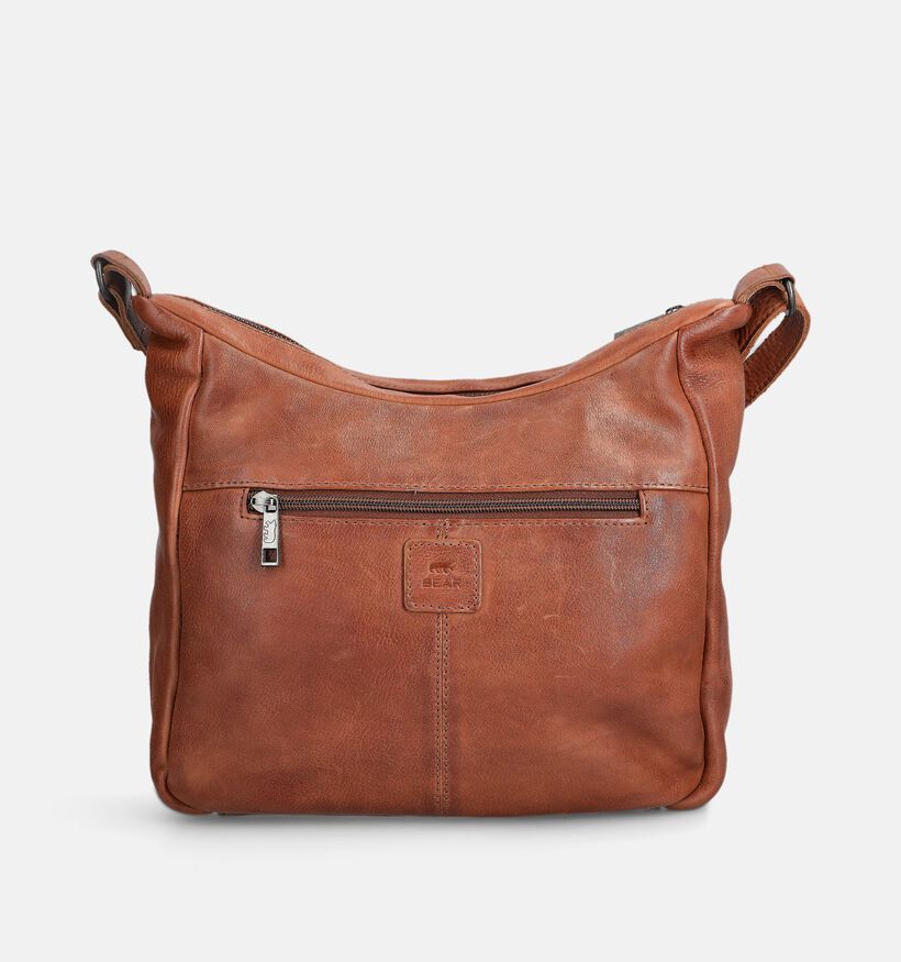 Bear Design Cognac Schoudertas voor dames (365901)