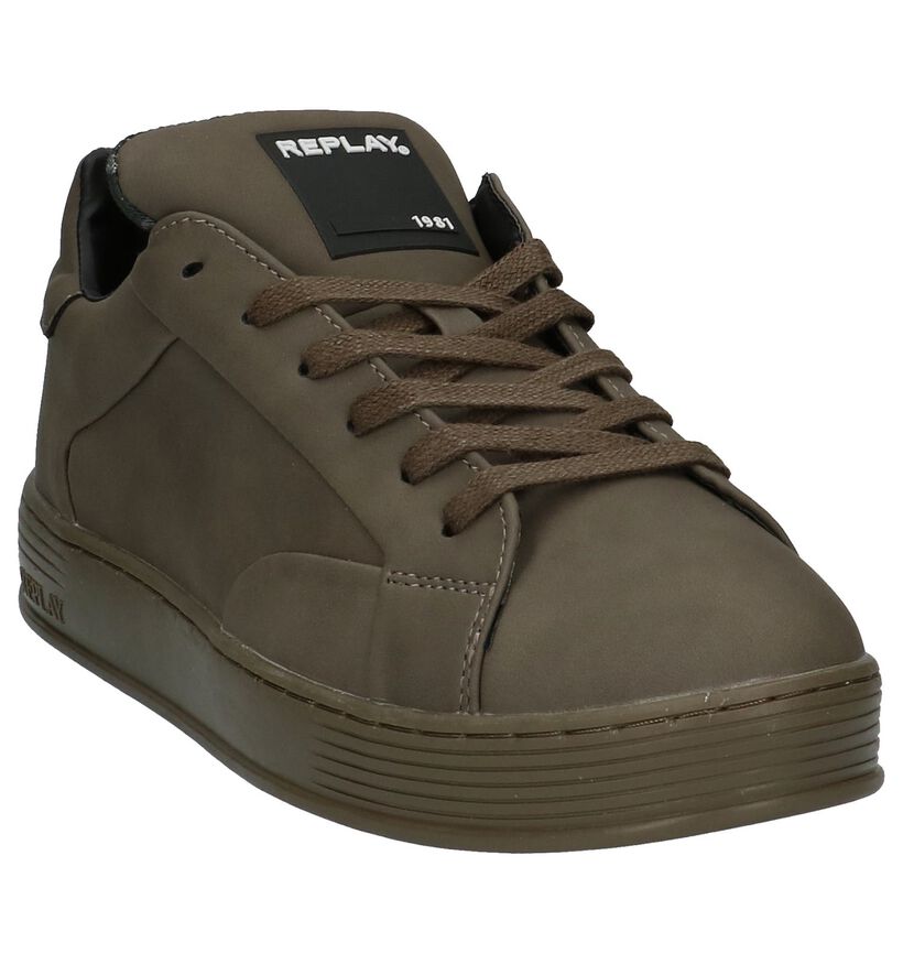 Taupe Sneaker Replay, , pdp