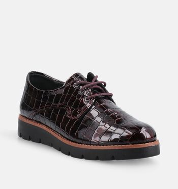 Solemade Low Lage schoenen Zwart/Bordeaux