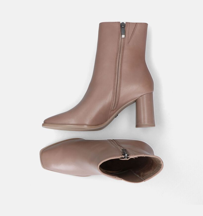 Tamaris Bottines à talons en Taupe pour femmes (315447)