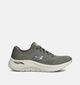 Skechers Arch Fit 2.0 Big League Baskets en Vert kaki pour femmes (360886) - pour semelles orthopédiques
