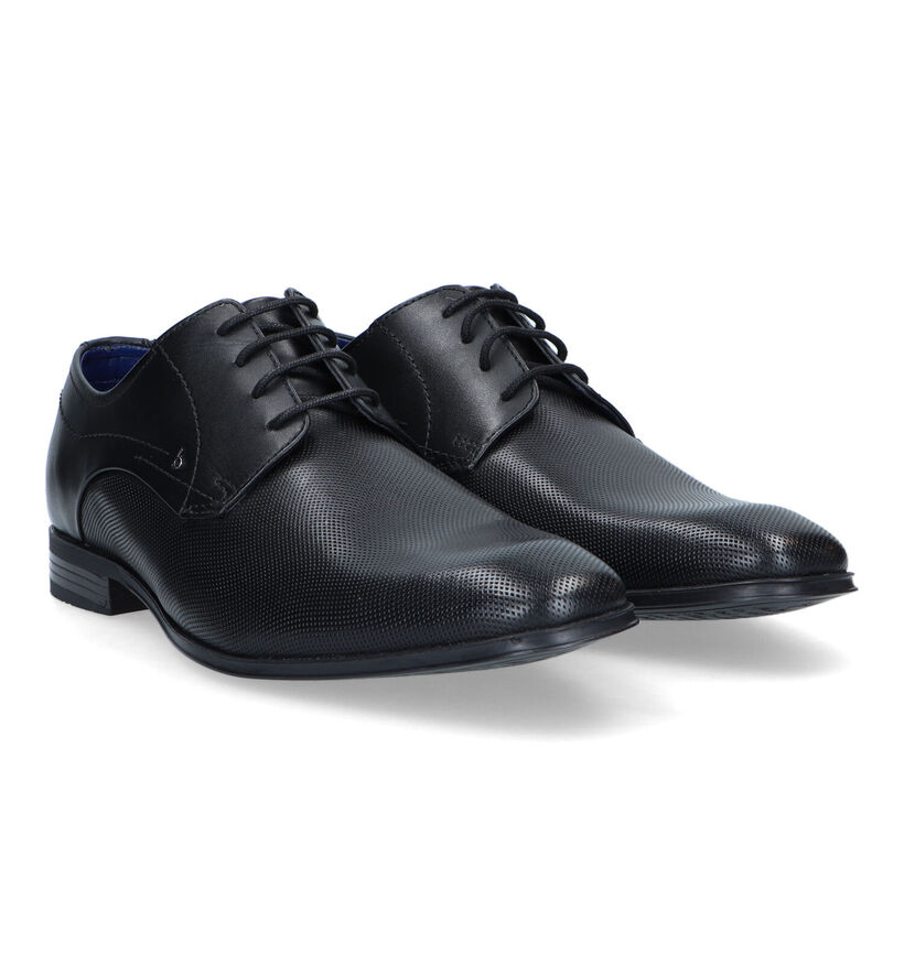 Bugatti Chaussures classiques en Noir pour hommes (322362)