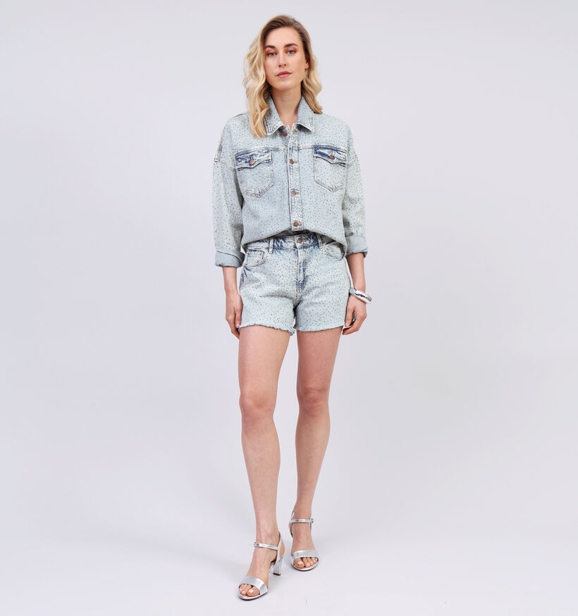 Guess Belle Bling Blauwe Short voor dames (354566)