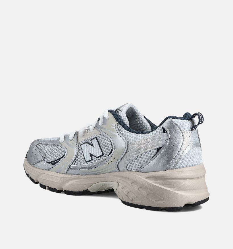 New Balance 530 Baskets en Argent pour filles (366187) - pour semelles orthopédiques