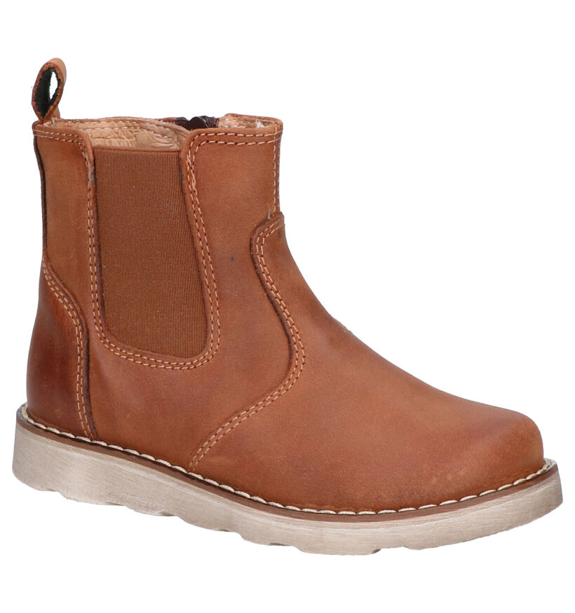 Lunella Cognac Boots in leer (258997)