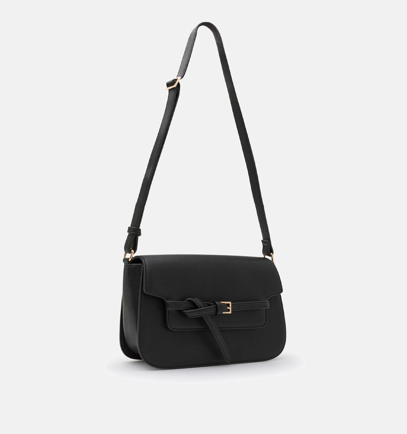 L.Credi Nieke Zwarte Crossbody tas voor dames (347597)
