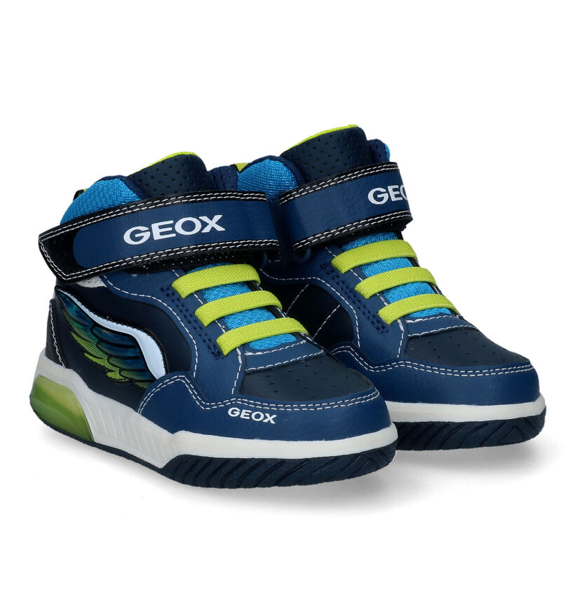 Geox Inek Rode Sneakers voor jongens (312561) - geschikt voor steunzolen