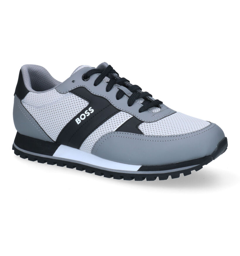 Boss Parkour Runn Chaussures à lacets en Bleu pour hommes (311060) - pour semelles orthopédiques