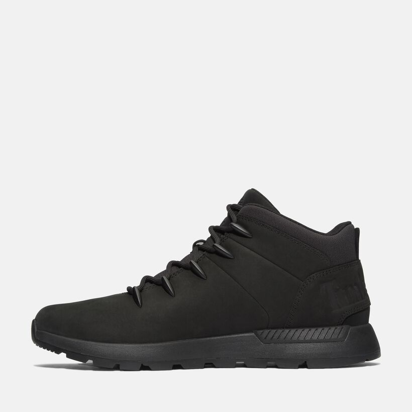 Timberland Sprint Trekker Mid Zwarte Bottines voor heren (328636) - geschikt voor steunzolen