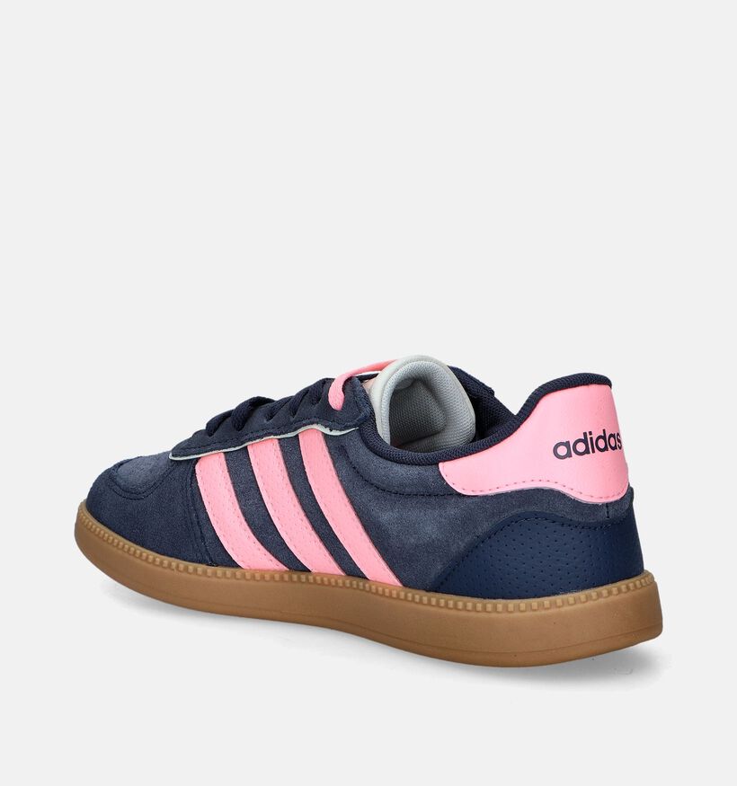 adidas Breaknet Sleek Baskets en Bleu pour femmes (358025) - pour semelles orthopédiques