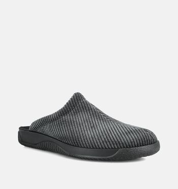 Rohde Low Pantoffels Zwart/Taupe