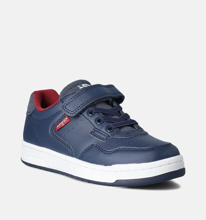 Levi's Kingdom Chaussures à scratch en Bleu pour garçons (355551)