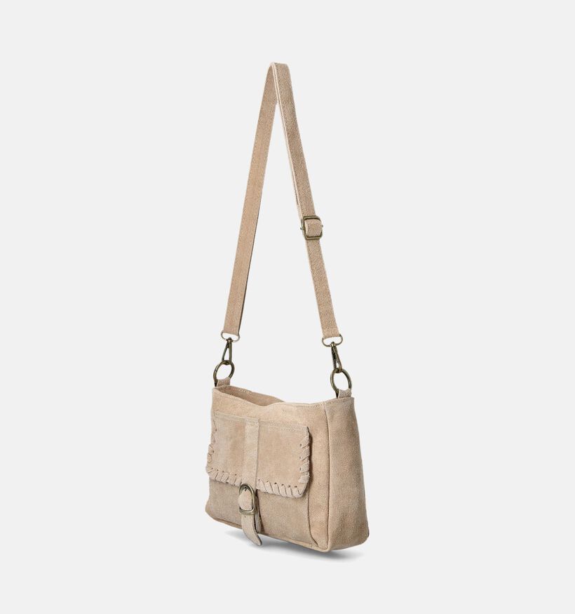 Via Limone Beige Crossbody tas voor dames (360520)