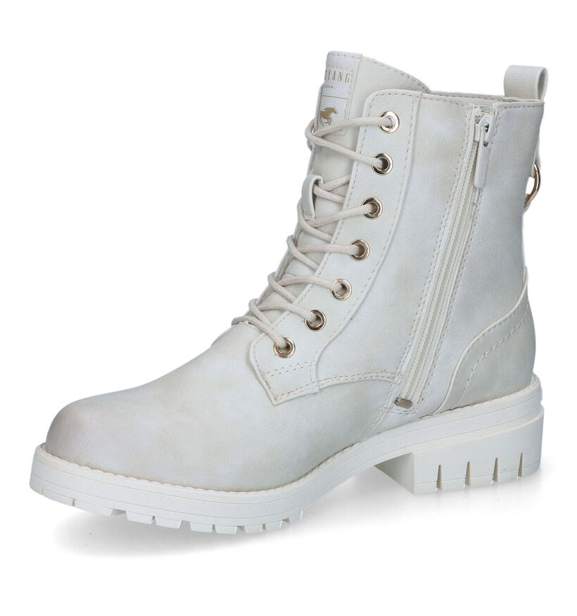 Mustang Cognac Veterboots in kunstleer (316067)