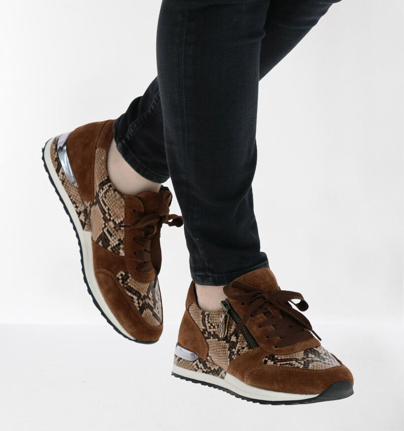 Remonte Bruine Sneakers in kunstleer (277636)