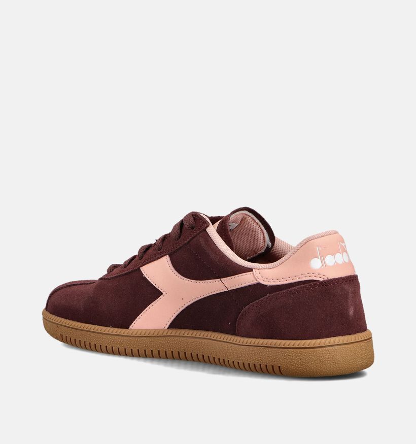 Diadora Tokyo Bordeaux Sneakers voor dames (361386) - geschikt voor steunzolen