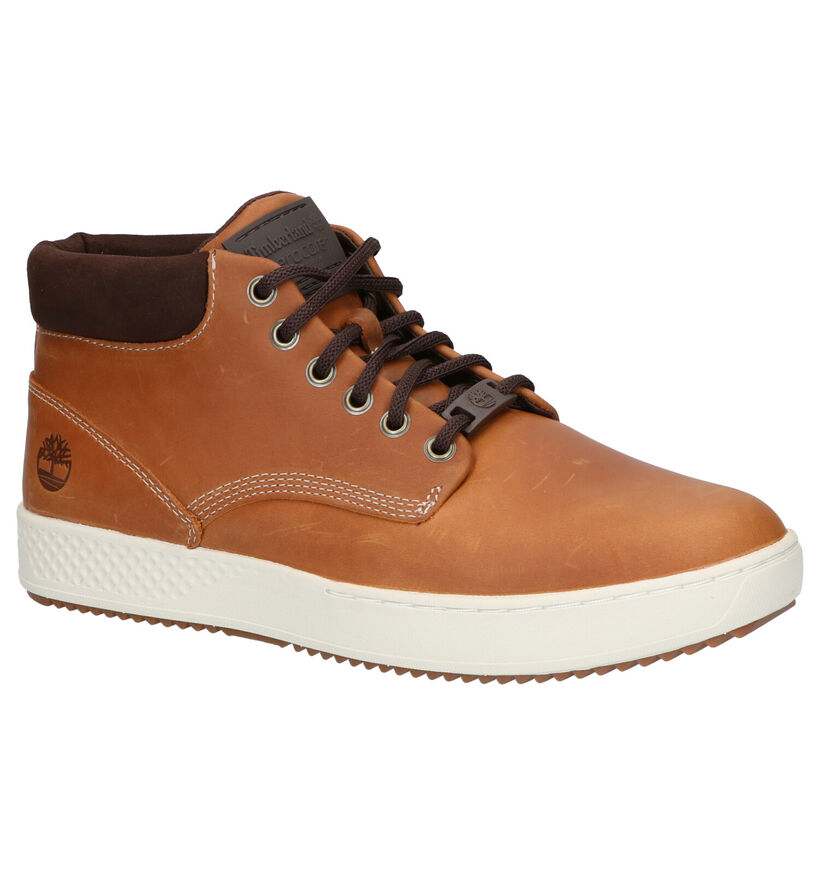 Timberland Cityroam Cupsole Cognac Hoge Schoenen in leer (253694)