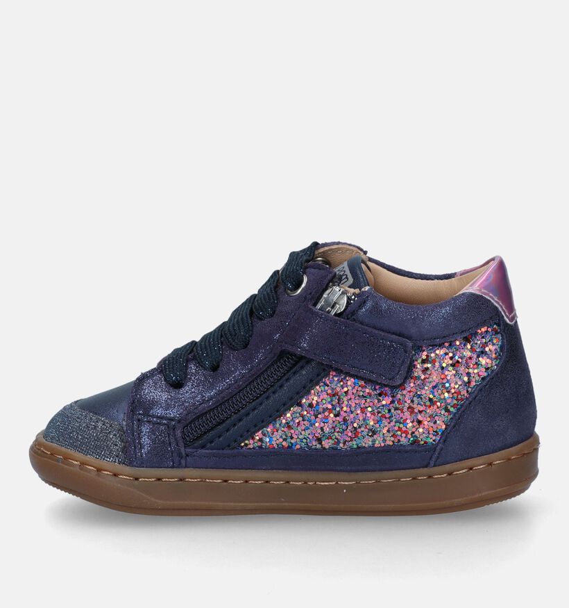 Shoo Pom Bouba Chaussures pour bébé en Bleu pour filles (330606) - pour semelles orthopédiques