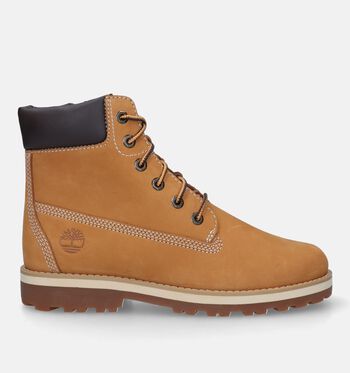 Bottines cognac