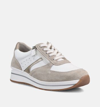 Solemade Sneakers Beige/Blauw